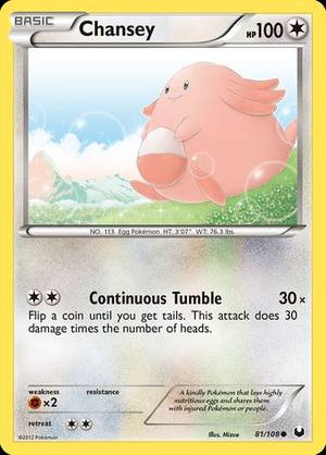 Chansey, Dark Explorers, 81/108
