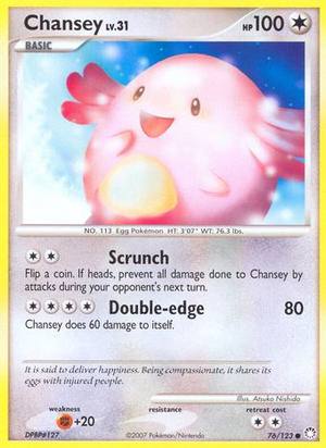 Chansey, Mysterious Treasures, 76/123
