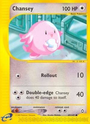 Chansey, Aquapolis, 69/147