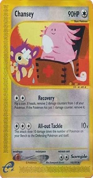 Chansey, Sample Set (e-Reader demo), 048/093