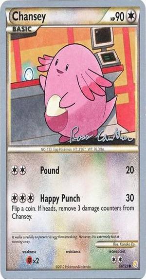 Chansey, World Championships Deck 2011 - The Truth, HS 58 reprint