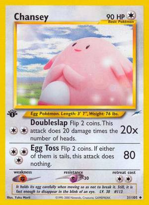 Chansey, Neo Destiny, 31/105