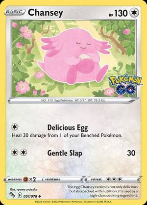 Chansey, Pokemon GO, 051/078