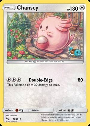 Chansey, Hidden Fates, 46/68