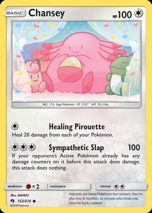 Chansey, Lost Thunder, 152/214