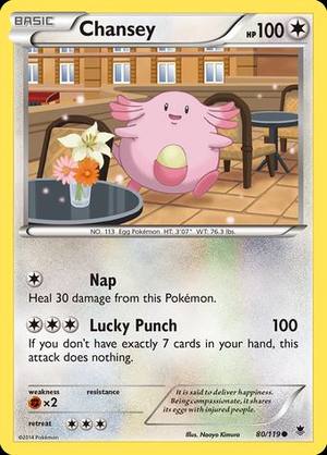 Chansey, Phantom Forces, 80/119